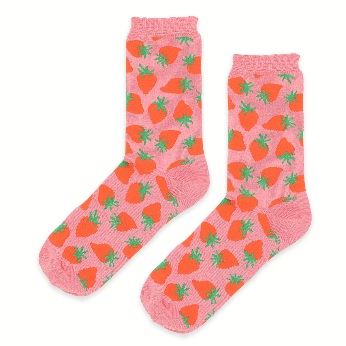 Chaussettes Fleuries Cottagecore à Volants | Chaussettes Fantaisie Rétro Femme & Ado | Coton Doux Brodé Fleurs | Style Vintage Mignon