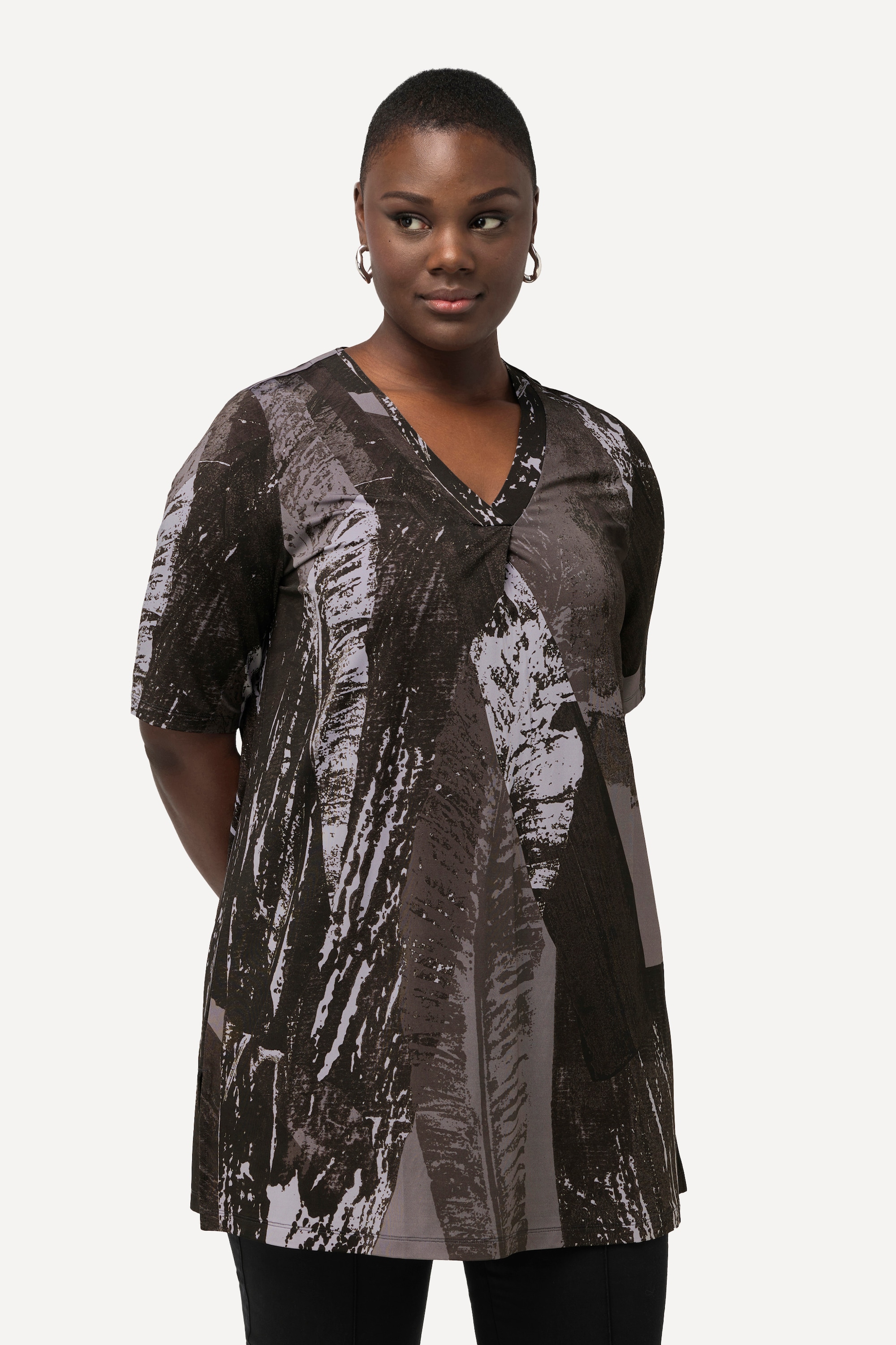 T-shirt en tissu fluide slinky, ULLA POPKEN