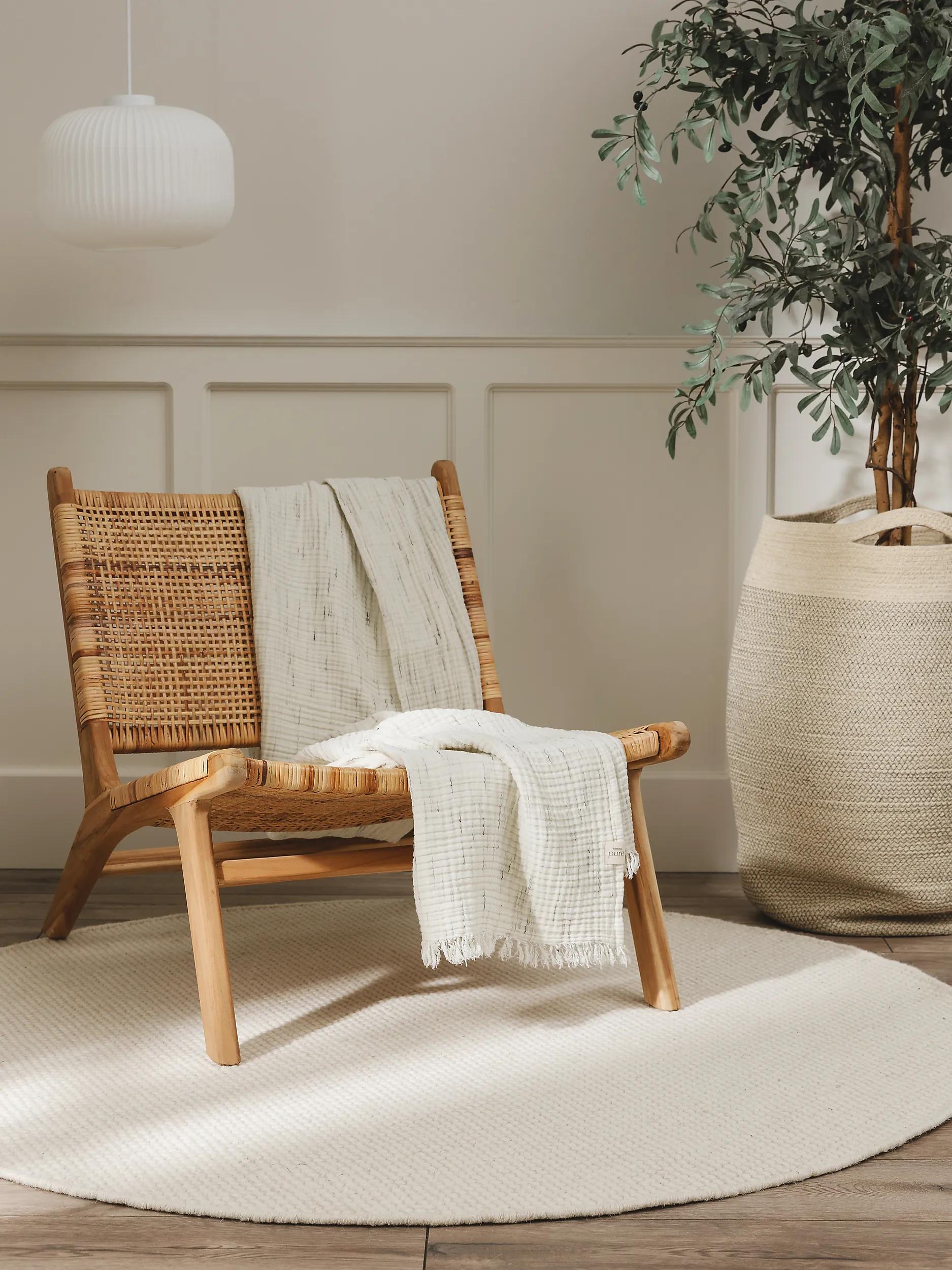 Plaid en coton JONA, BENUTA 