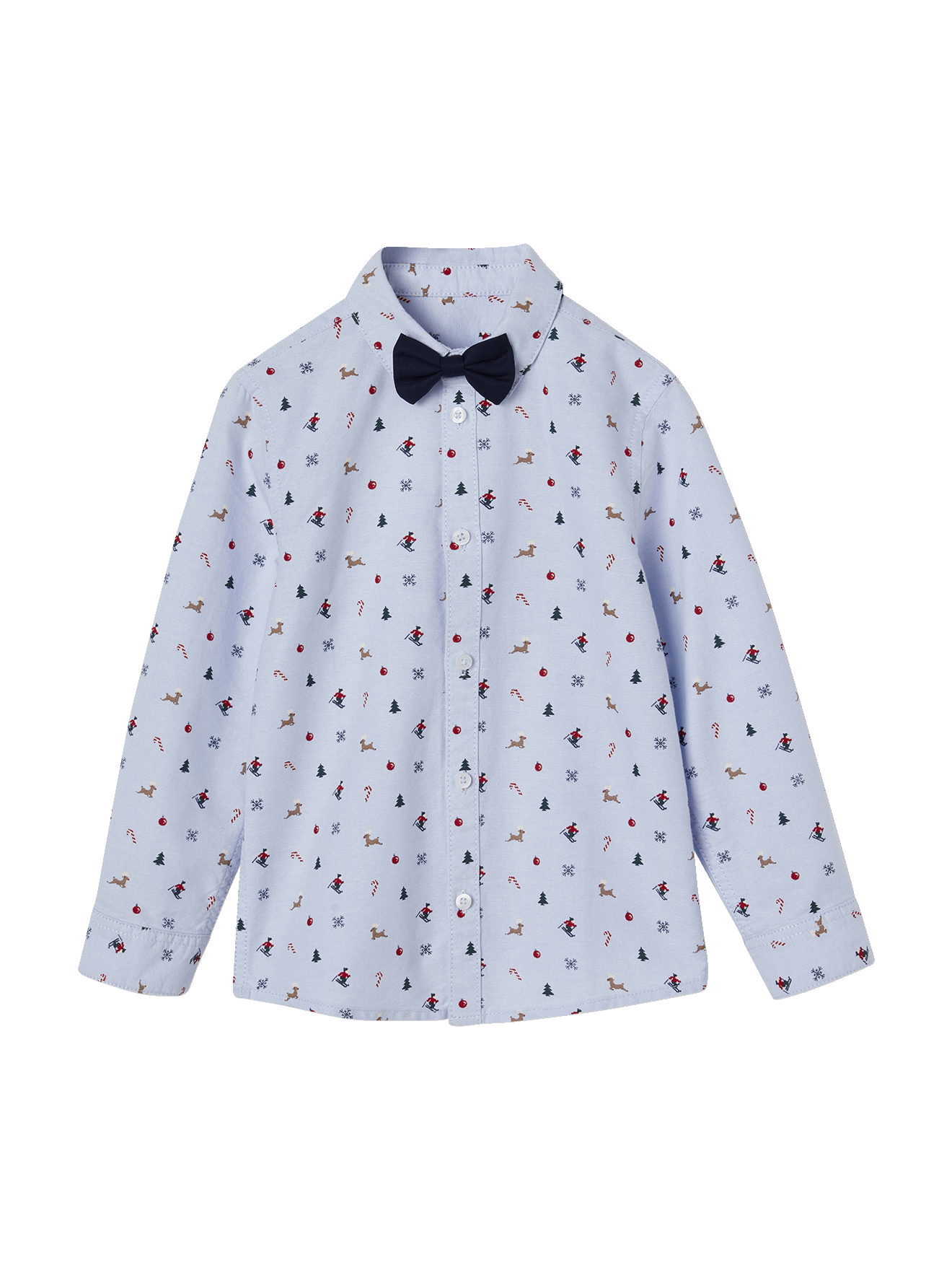 Chemise Coffret Noeud Garçon NOEL, VERTBAUDET