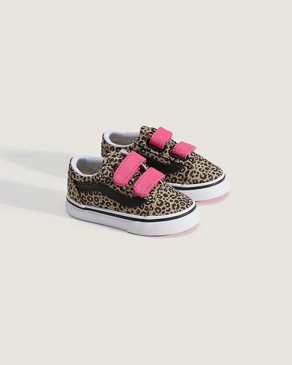 Kids TD Old Skool V Low Top Touch 'n' Close Trainers, VANS