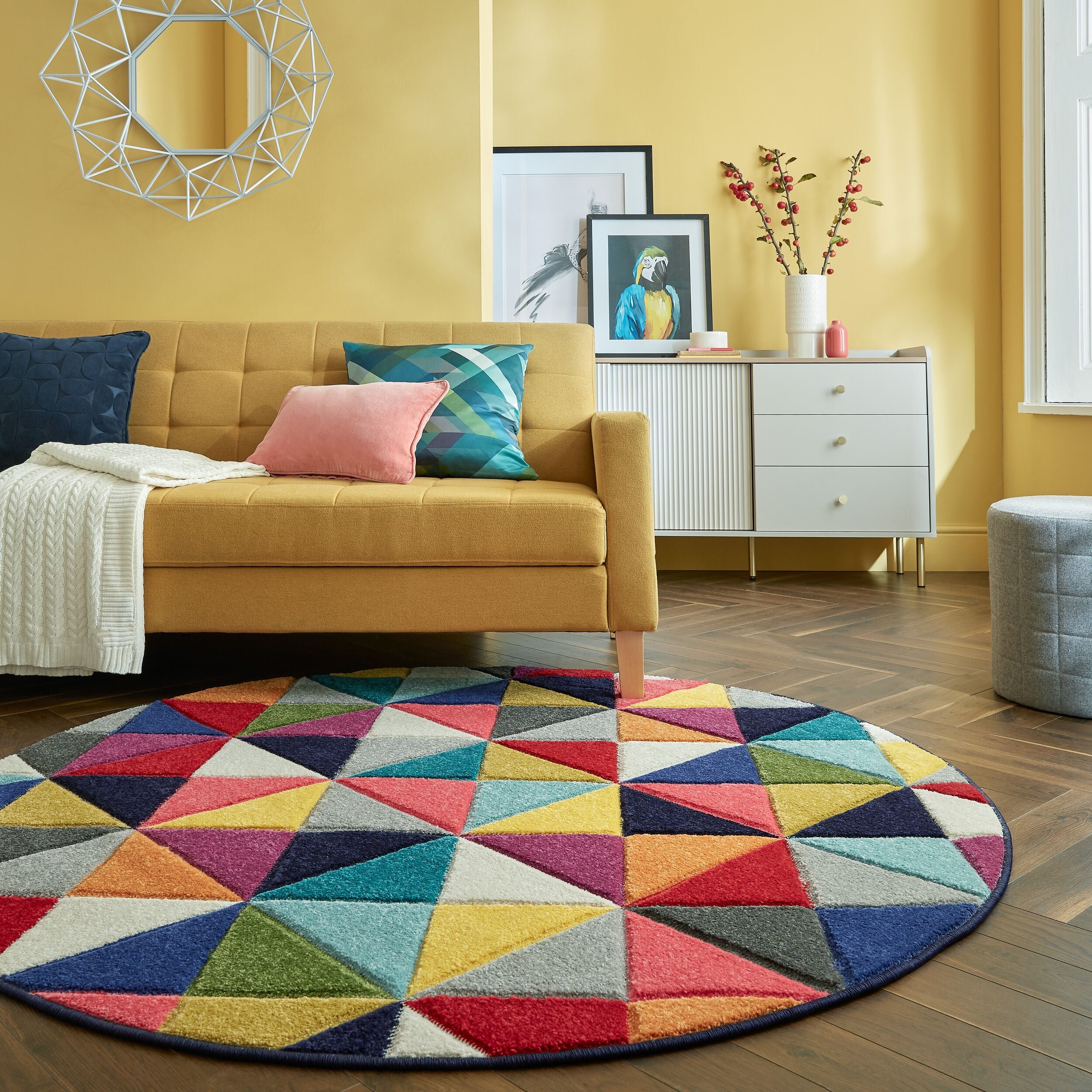 Tapis rond SAMBA, FLAIR RUGS