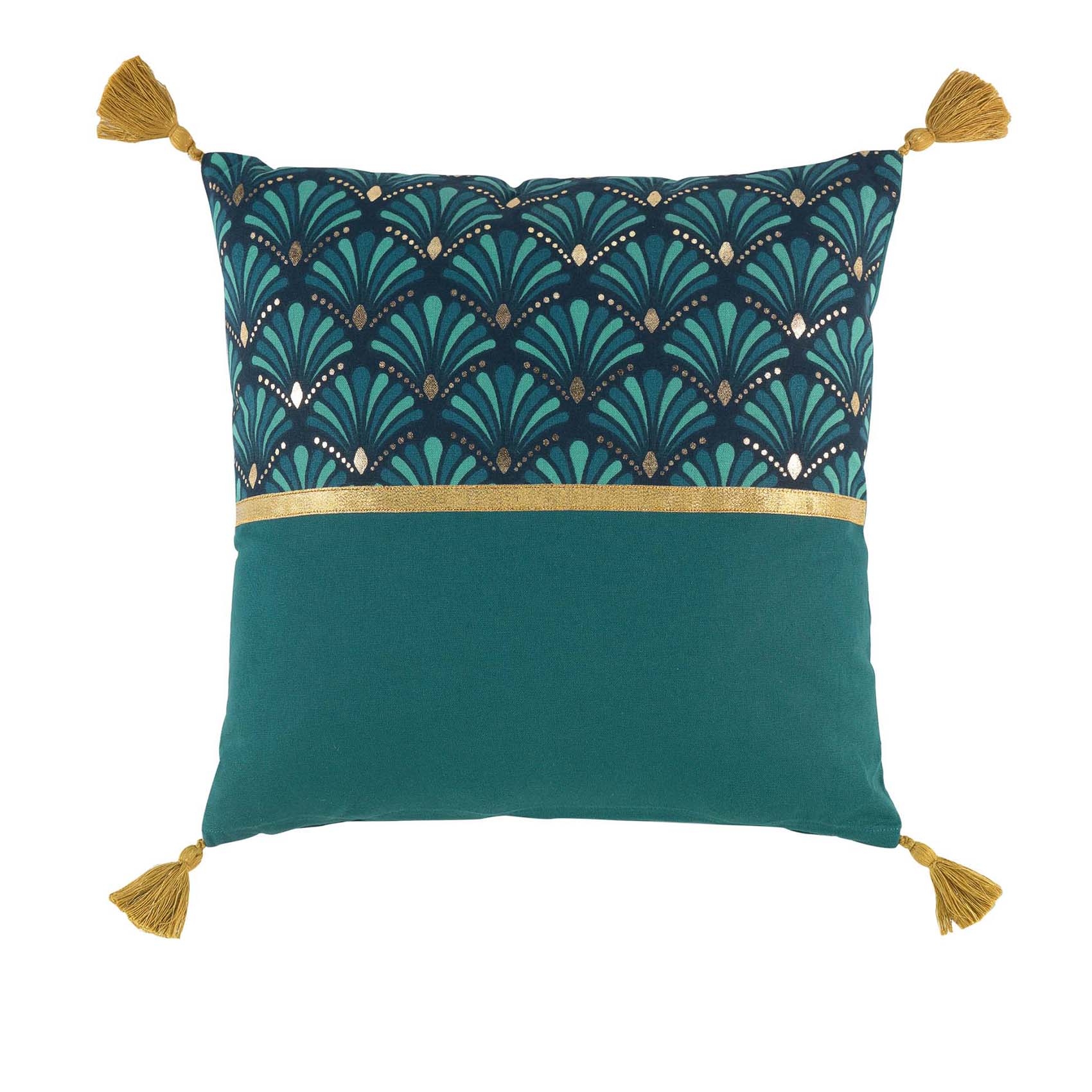 Coussin style art déco, DOUCEUR D'INTÉRIEUR