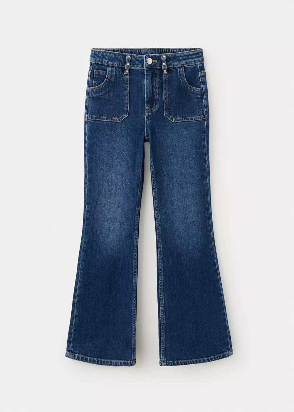 Jean flare clouté, MANGO KIDS
