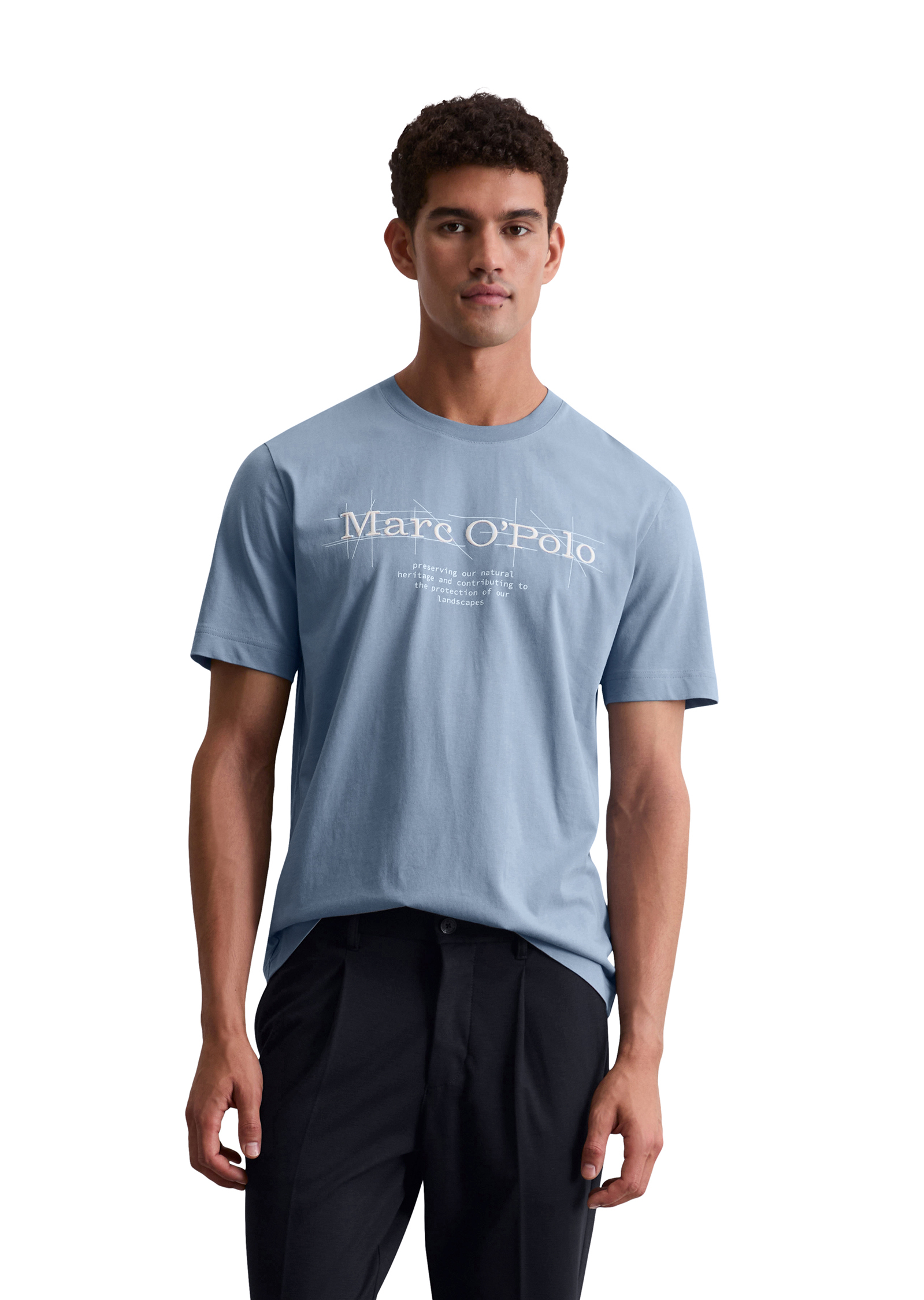 T-shirt regular en pur coton bio, MARC O'POLO