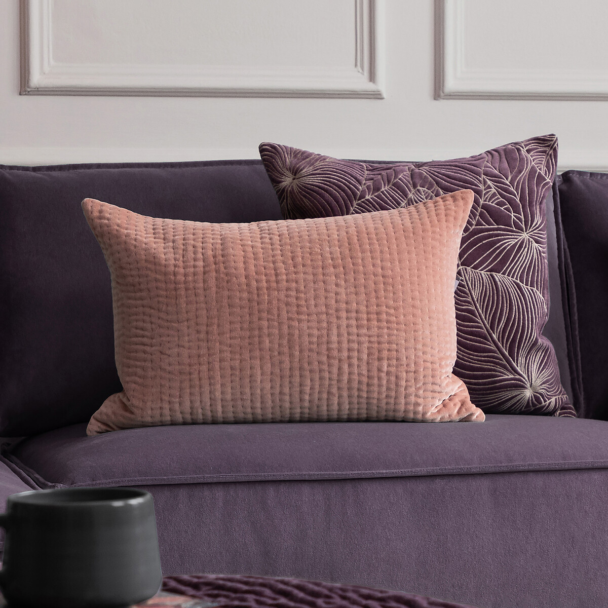 Haze Plain Cushion, VOYAGE MAISON
