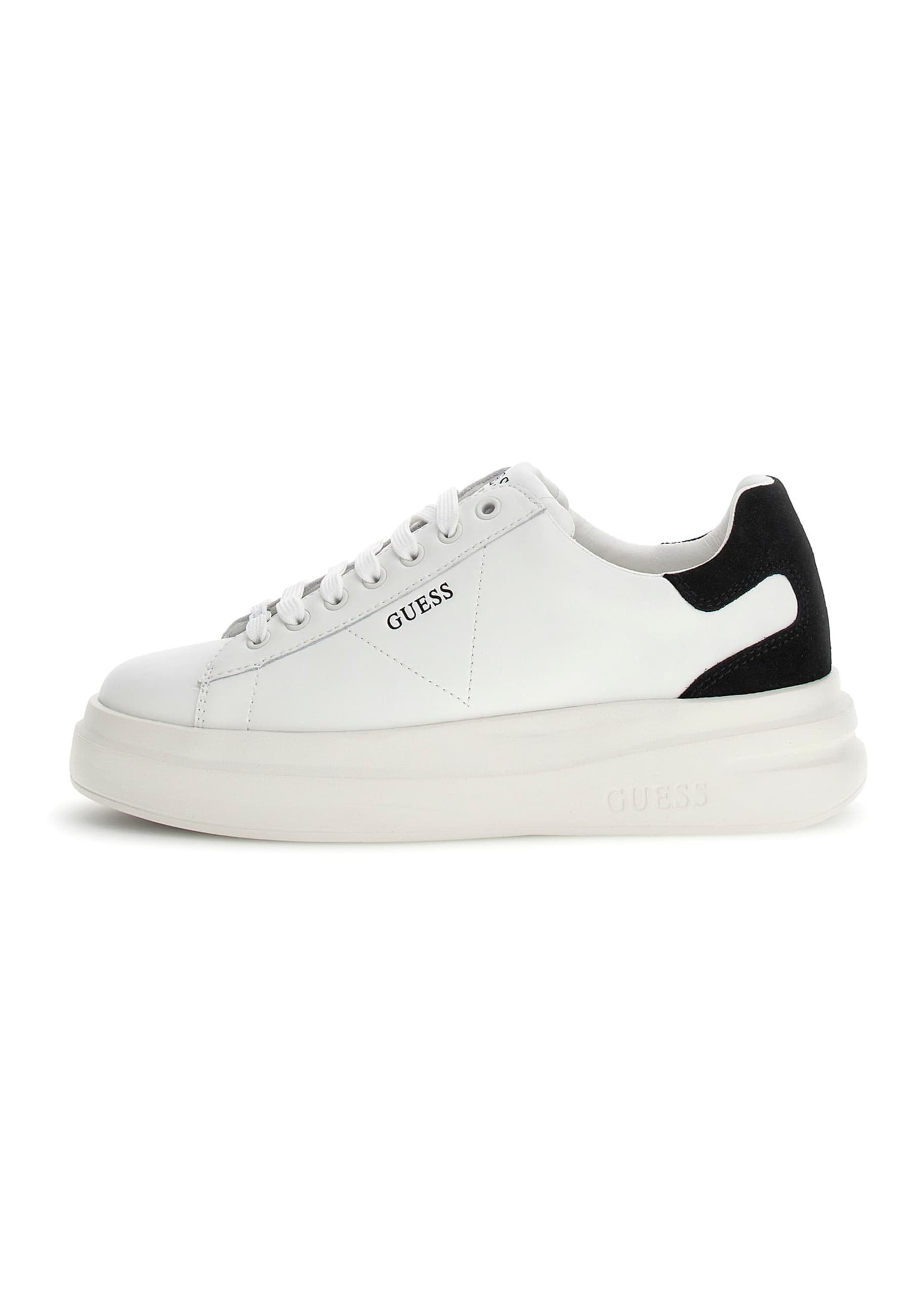 Sneaker Elbina Cuir Véritable, GUESS