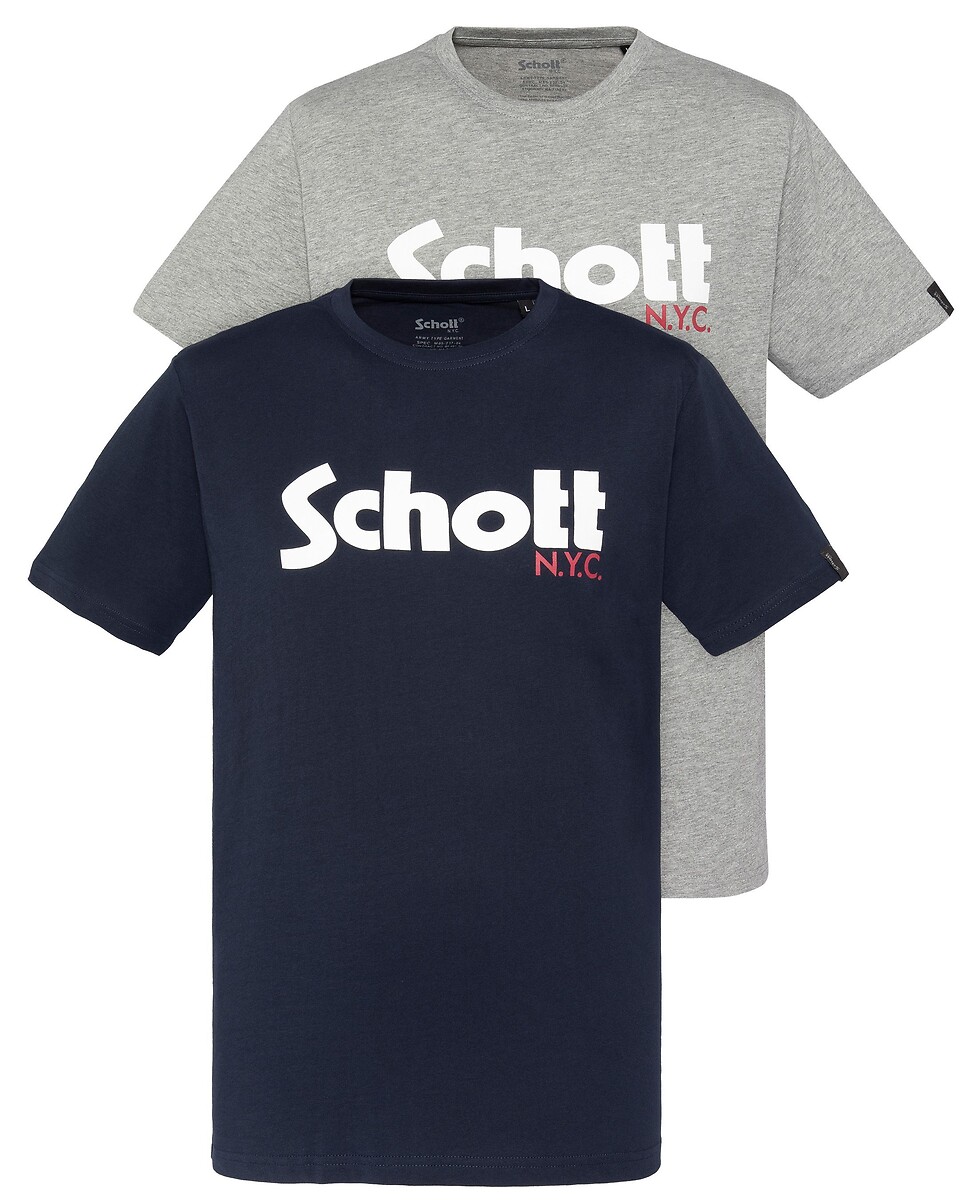 Set van 2 T-shirts met logo