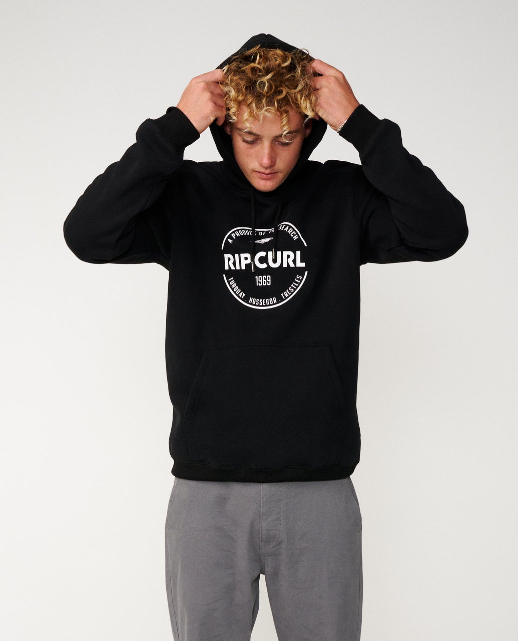 Sweat à capuche Staple, RIP CURL
