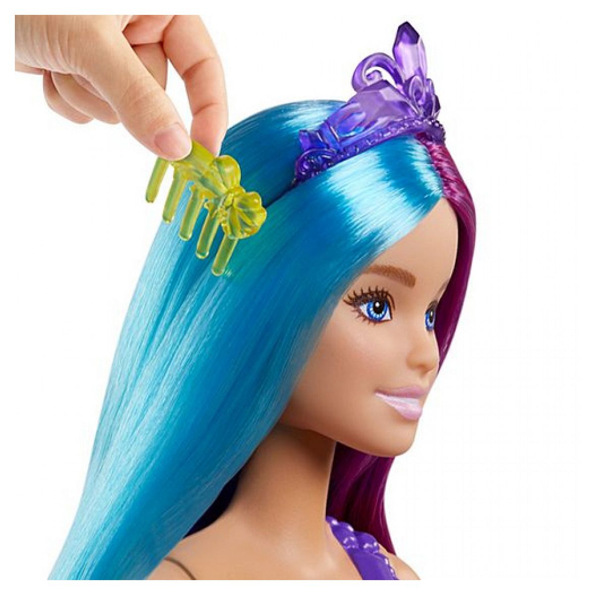 Barbie sirene cheveux fantastiques Mattel
