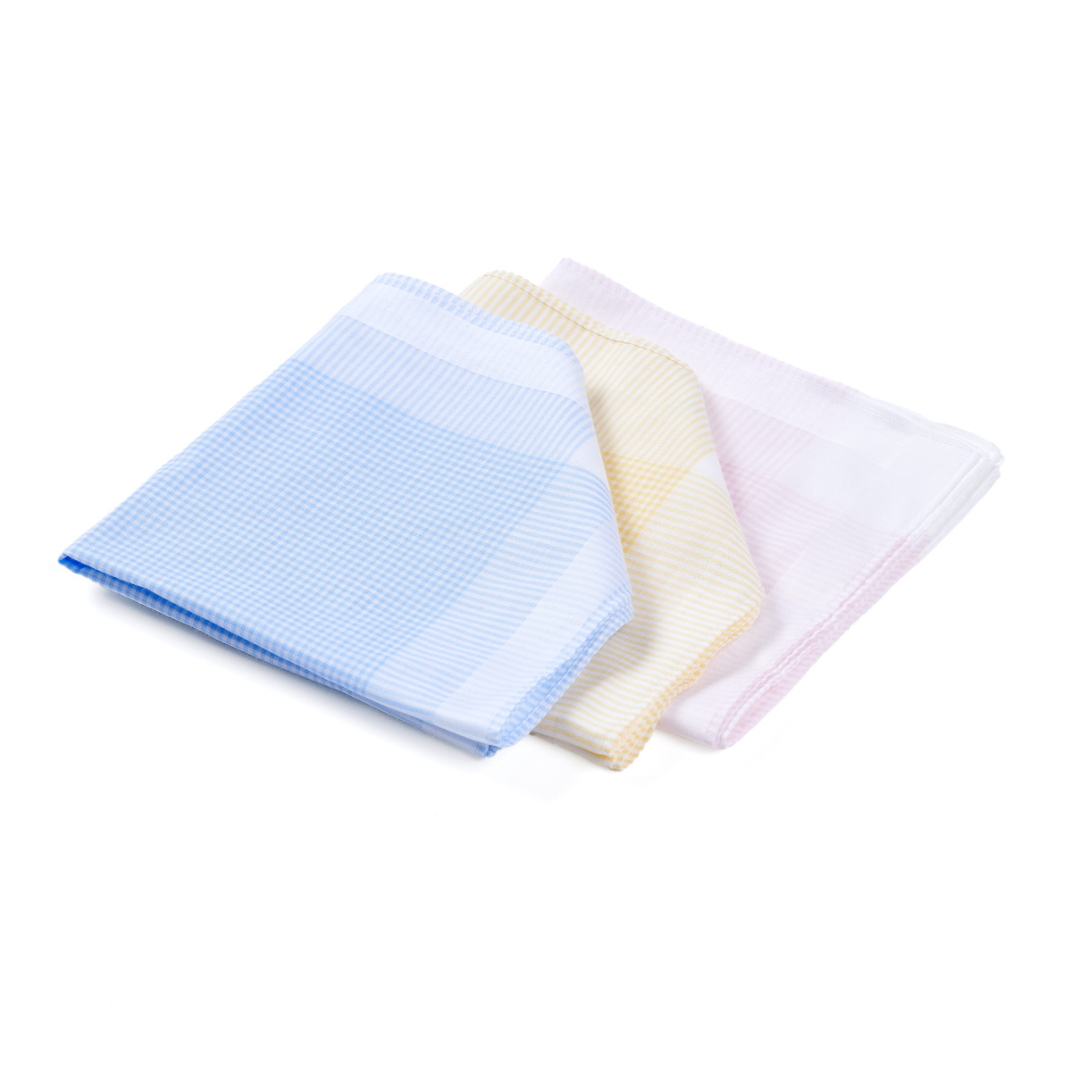 Lot de 6 Mouchoirs Edith - Coton Jacquard, TRADITION DES VOSGES