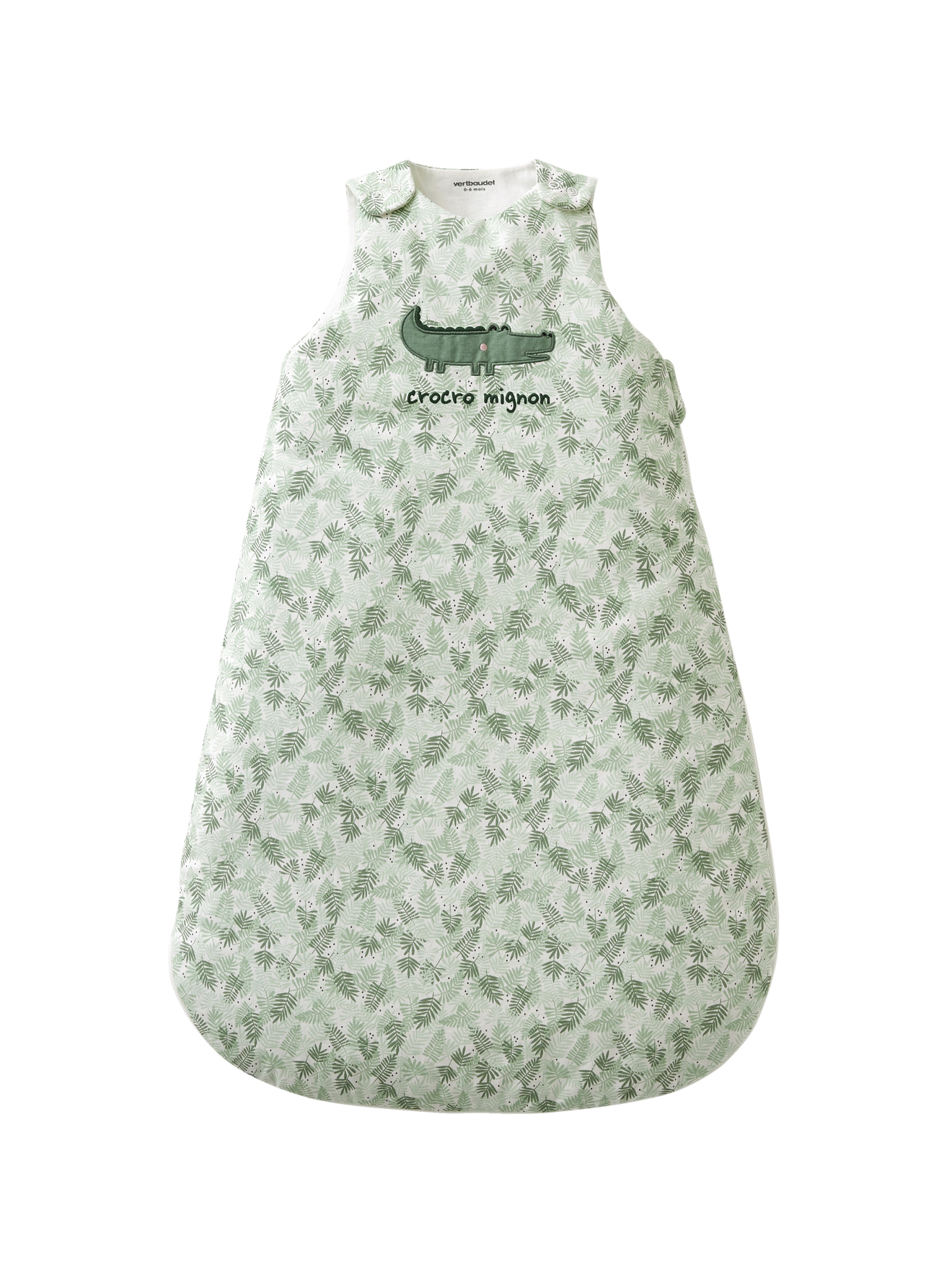 Gigoteuse sans manches CROCO MIGNON Oeko-Tex®, VERTBAUDET