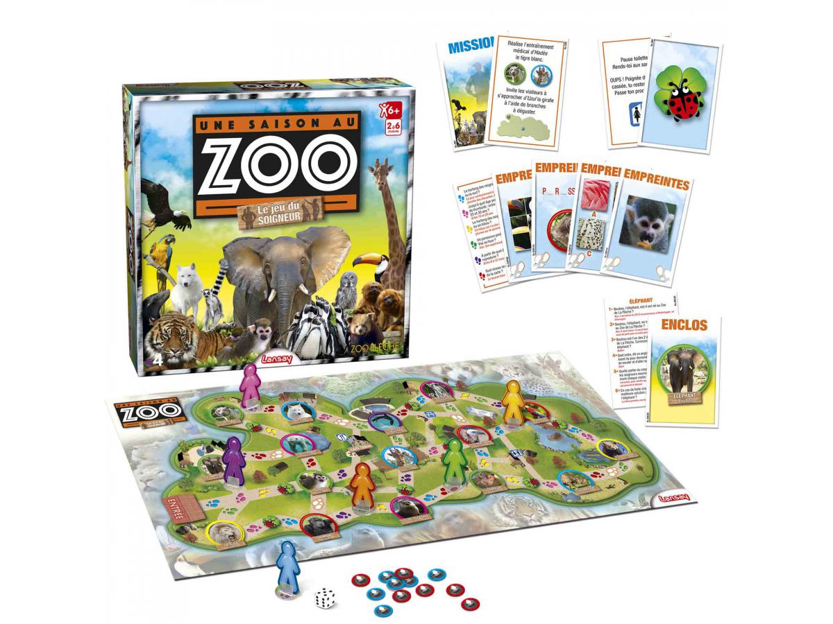 Jeu De Connaissance - Une Saison Au Zoo, LANSAY
