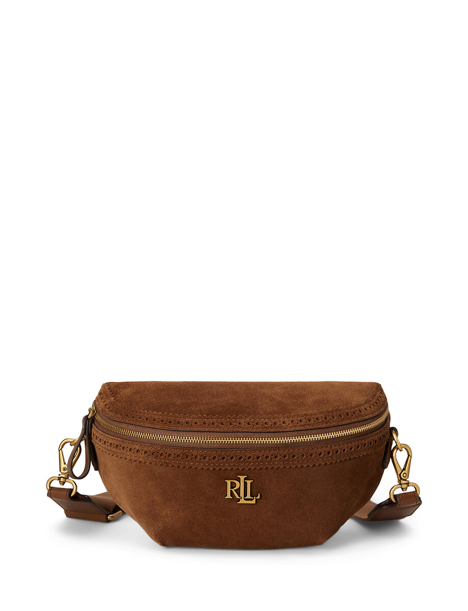 Sac banane en cuir suède, MARCY, LAUREN RALPH LAUREN