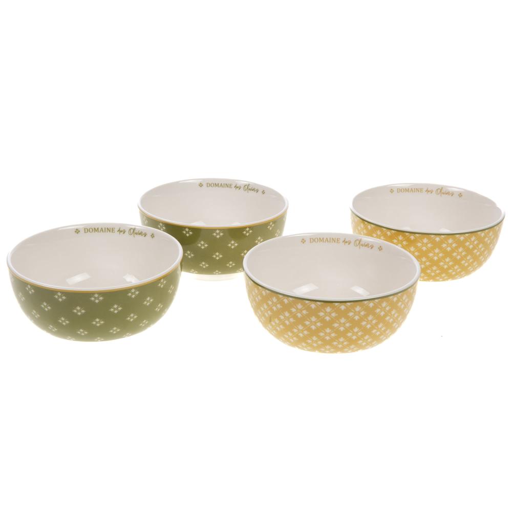 Coffret de 4 bols Olivia, AMADEUS