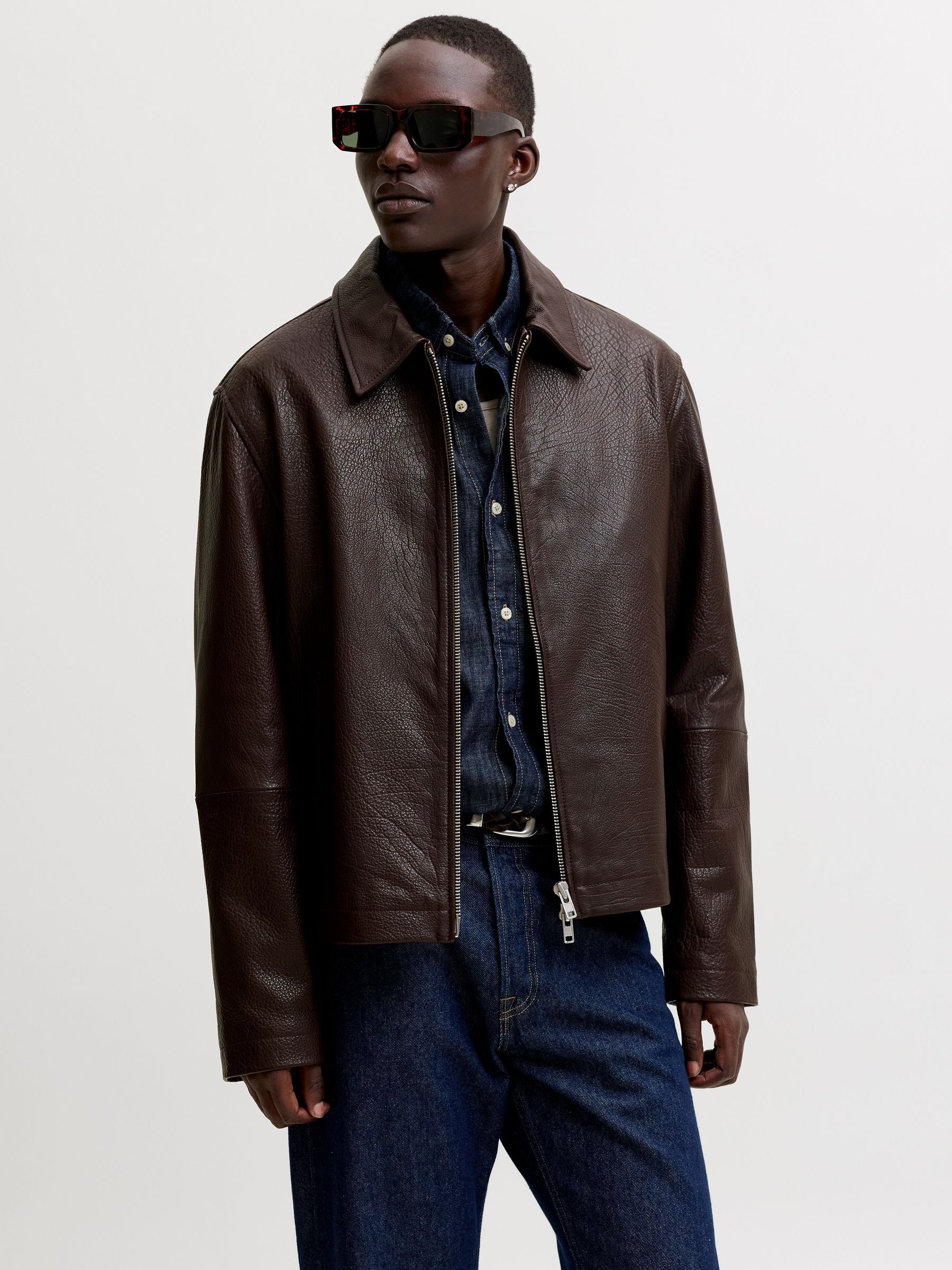 Veste En Cuir, JACK & JONES