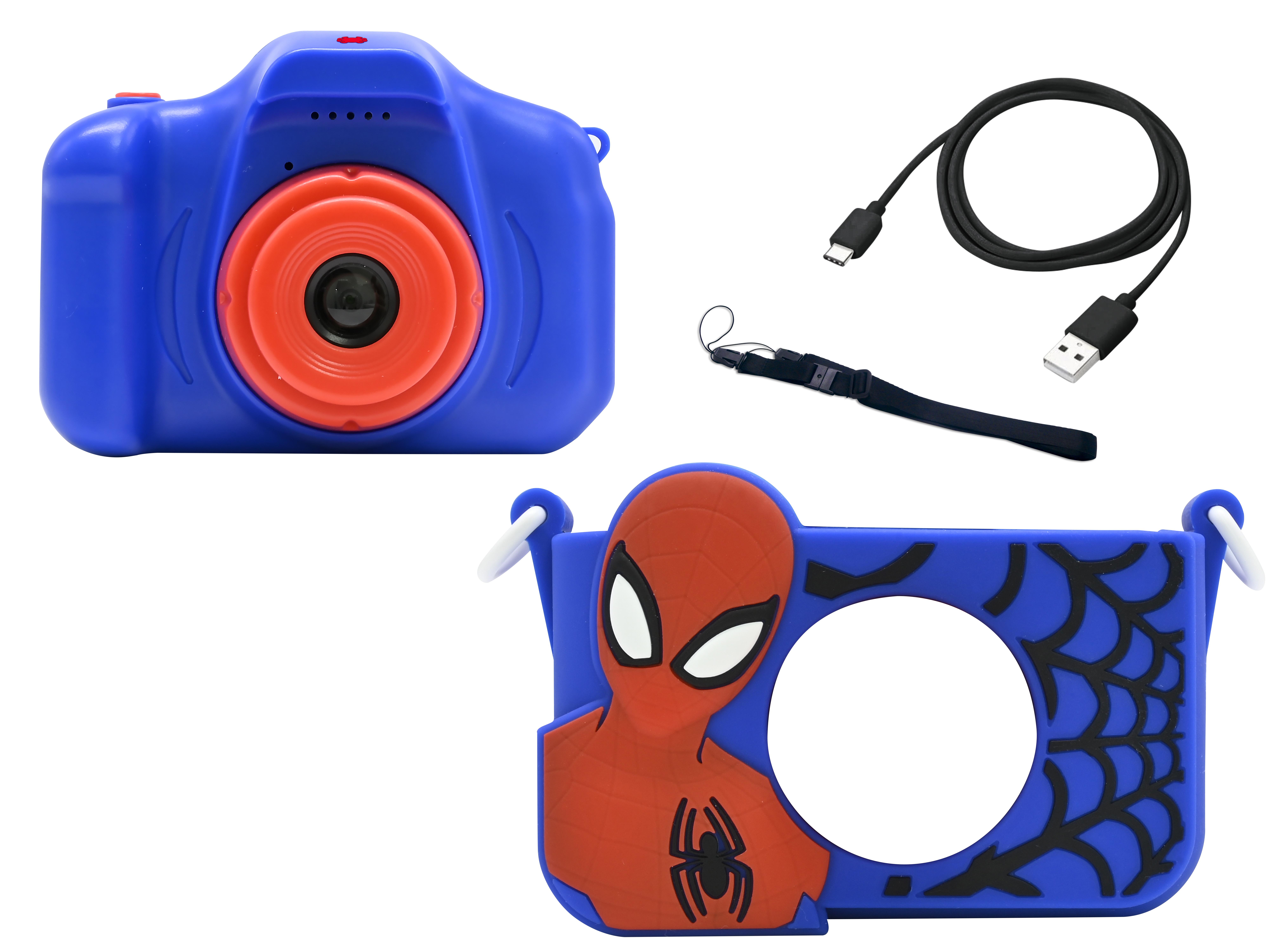 Camera pour enfant avec protection Spider-Man, LEXIBOOK