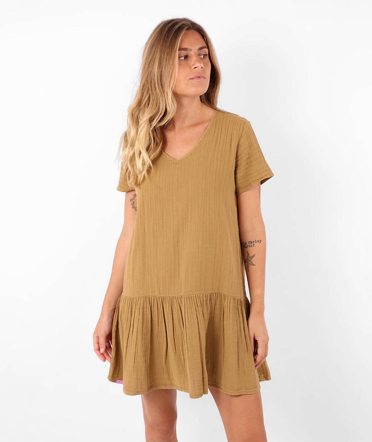 Robe en coton délavée DOMINGO, OXBOW