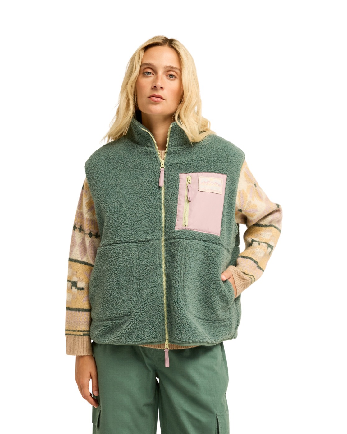 Veste sans manches en sherpa WILD FOREST, BILLABONG