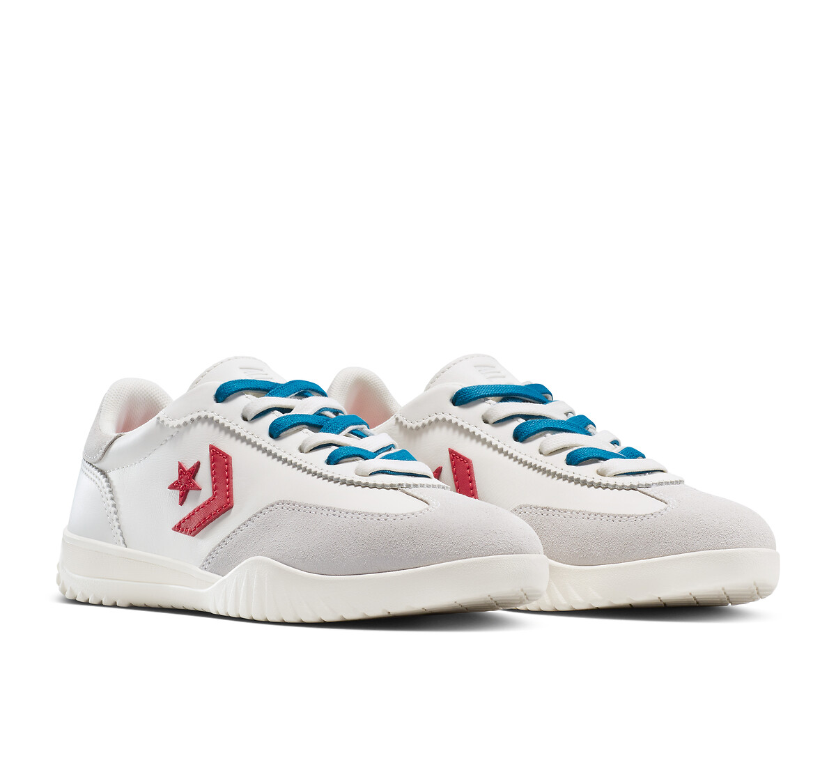 Baskets Run Star Trainer Leather & Suede