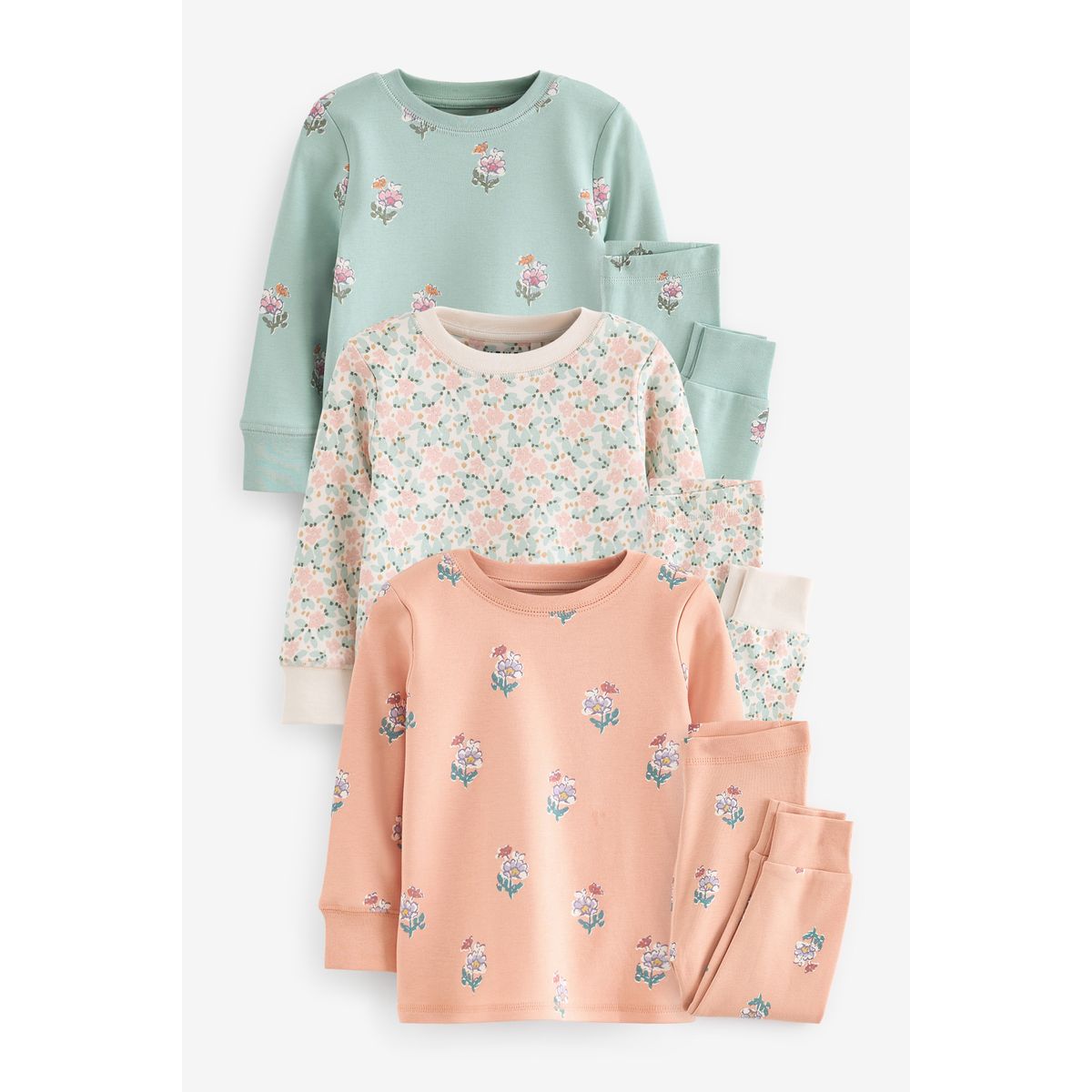 Pyjama Fleuri Doux Et Confortable - Lot De 3 Pyjamas NEXT Pour Femme - 10