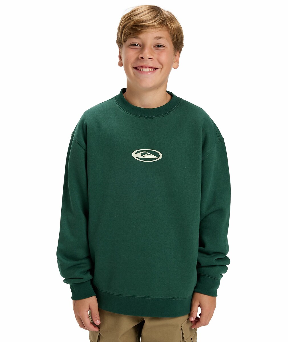 Hoodie van geruwd molton, QUIKSILVER