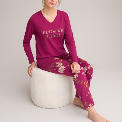 Floral Print Cotton Pyjamas ANNE WEYBURN