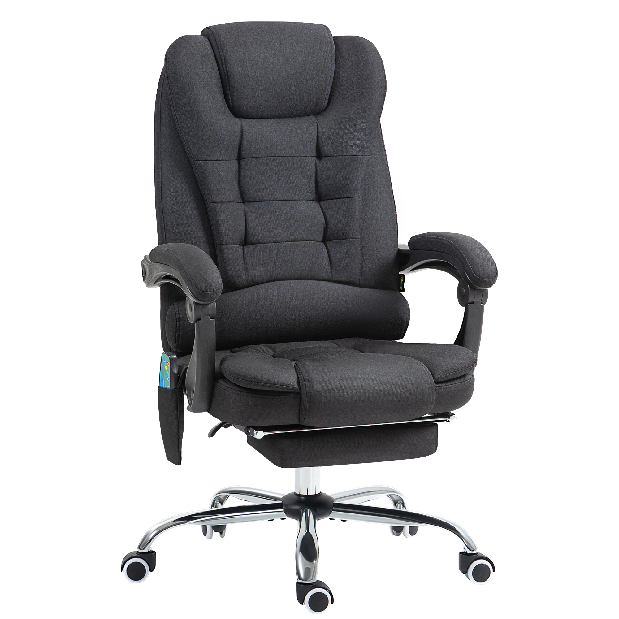 Fauteuil de bureau avec fonction massage Lin, HOMCOM