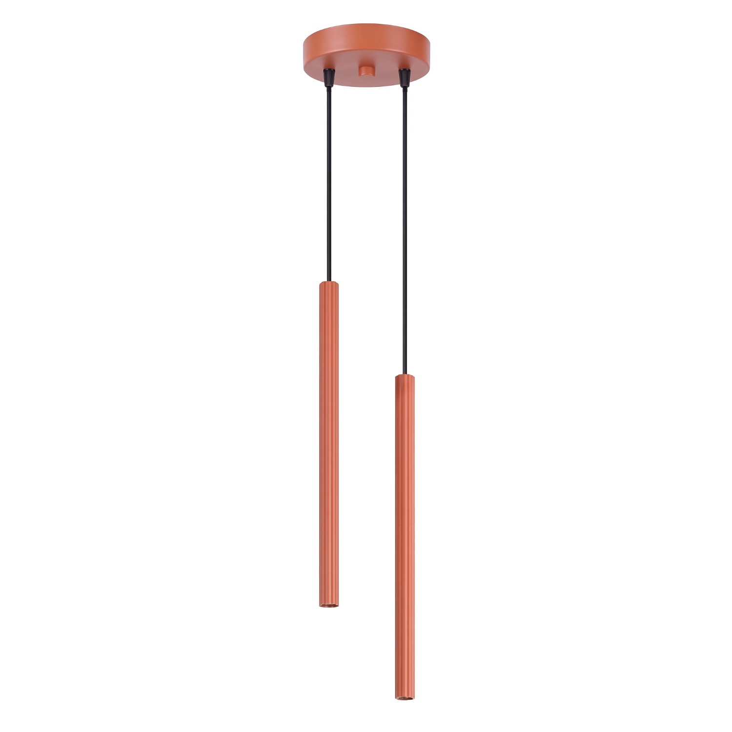 Suspension Acier Ocre Rouge G9 2 Arche, EDEN