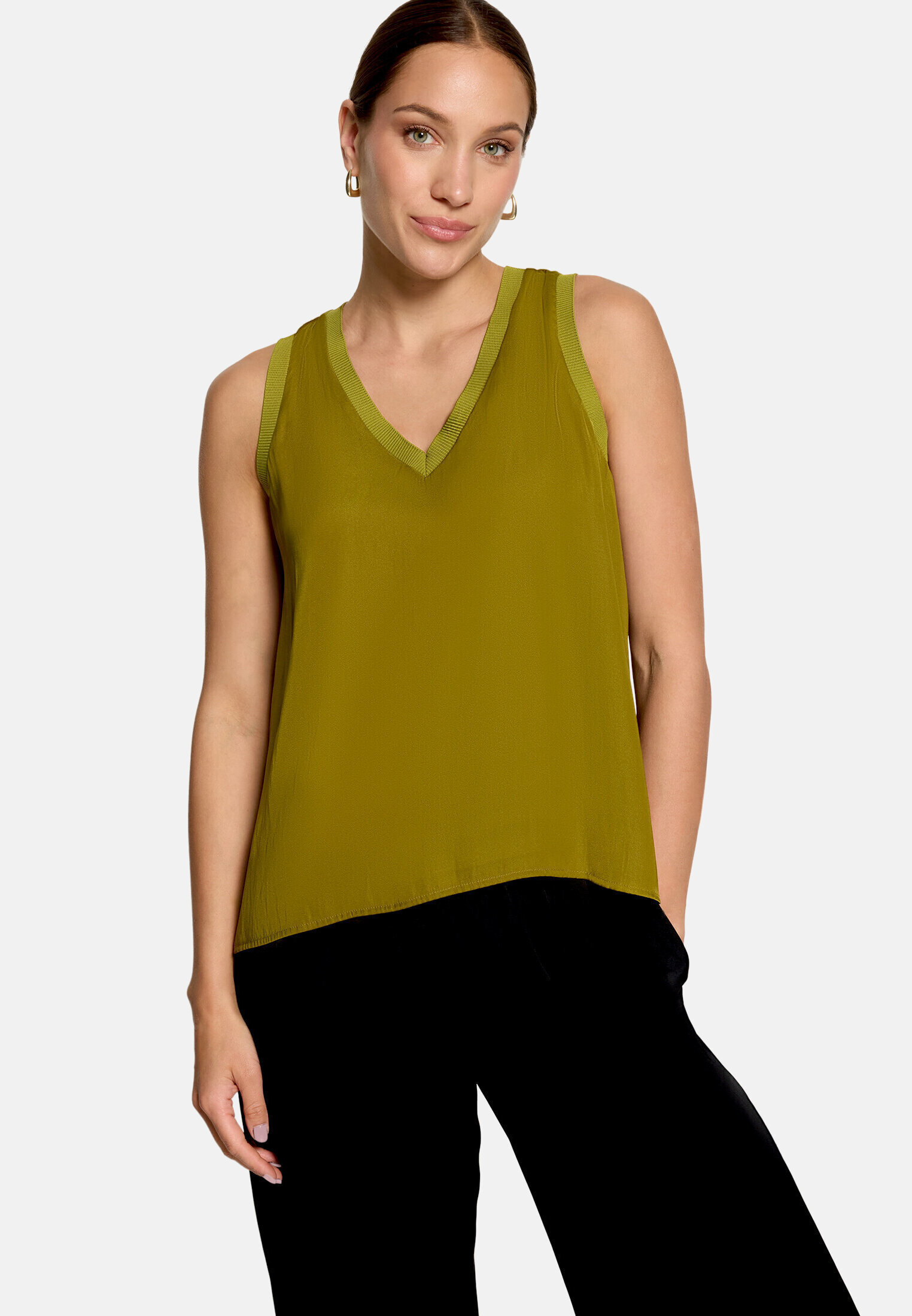 Haut façon blouse à encolure en v, ZERO