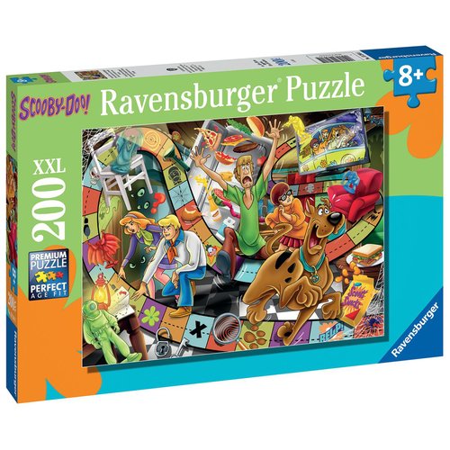 Ravensburger - puzzle enfant - puzzle 200 p xxl - jeu de piste avec  scooby-doo - dès 8 ans - 13280 Ravensburger