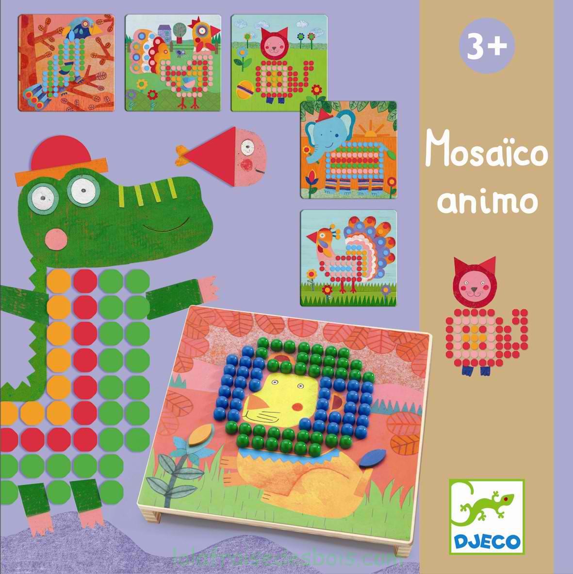 Jeu éducatif Mosaïco Animo, DJECO