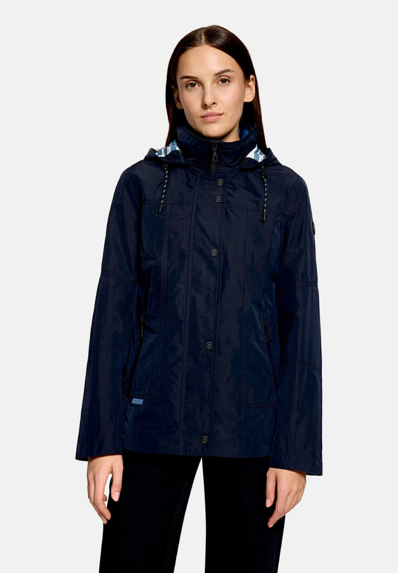 Veste d'été à capuche amovible, GIL BRET