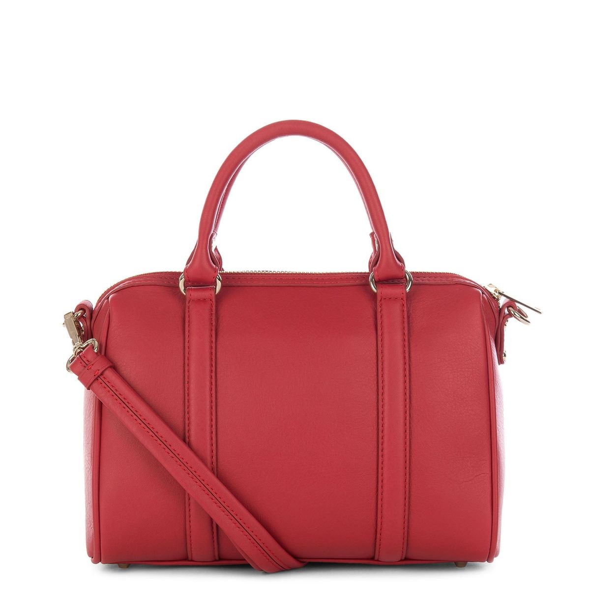 Sac lancaster online rouge cuir