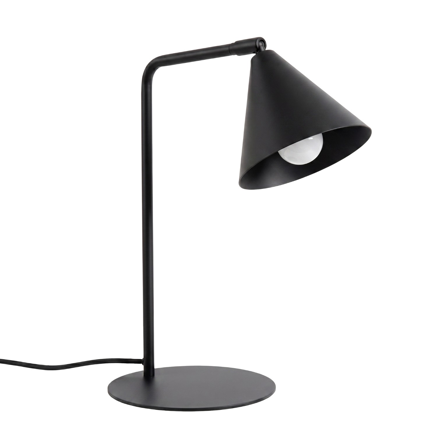 Lampe de bureau Acier Noir E14 1 NOX, EDEN
