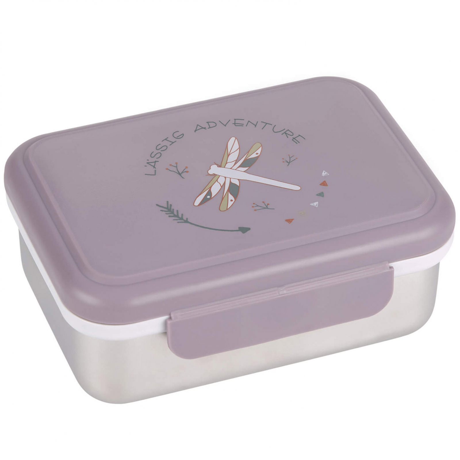 Lunch box en inox, LASSIG