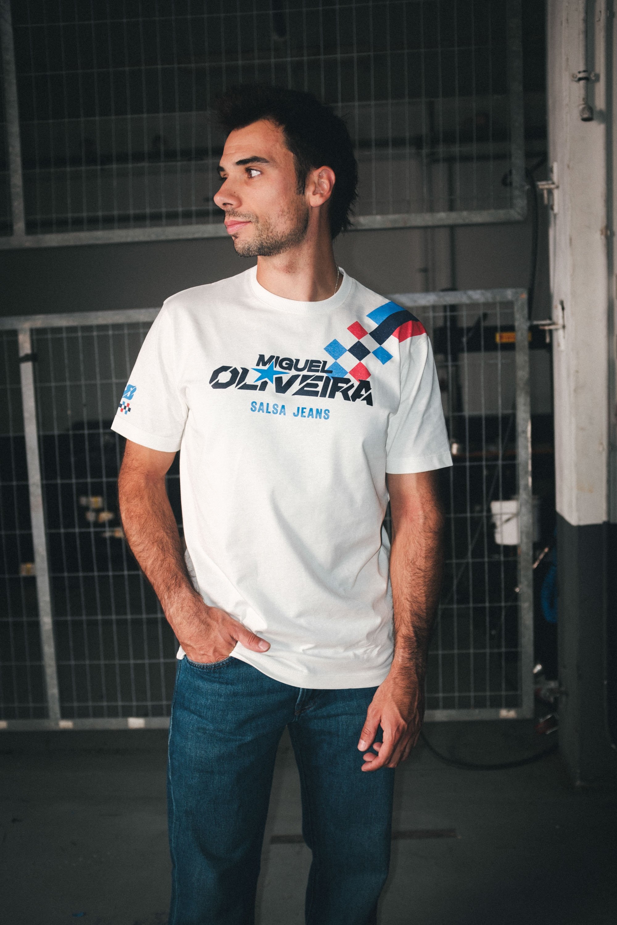 T-SHIRT MIGUEL OLIVEIRA X SALSA JEANS, SALSA JEANS