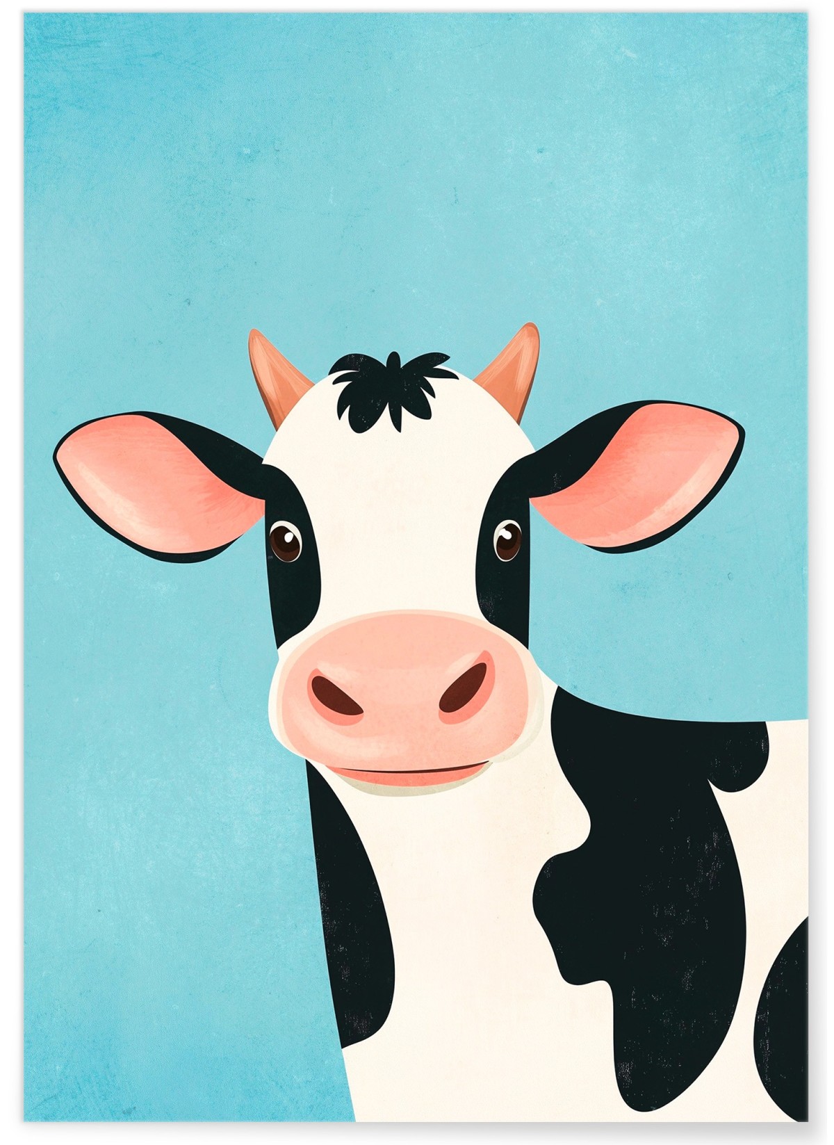Affiche Vache souriante, L'AFFICHERIE