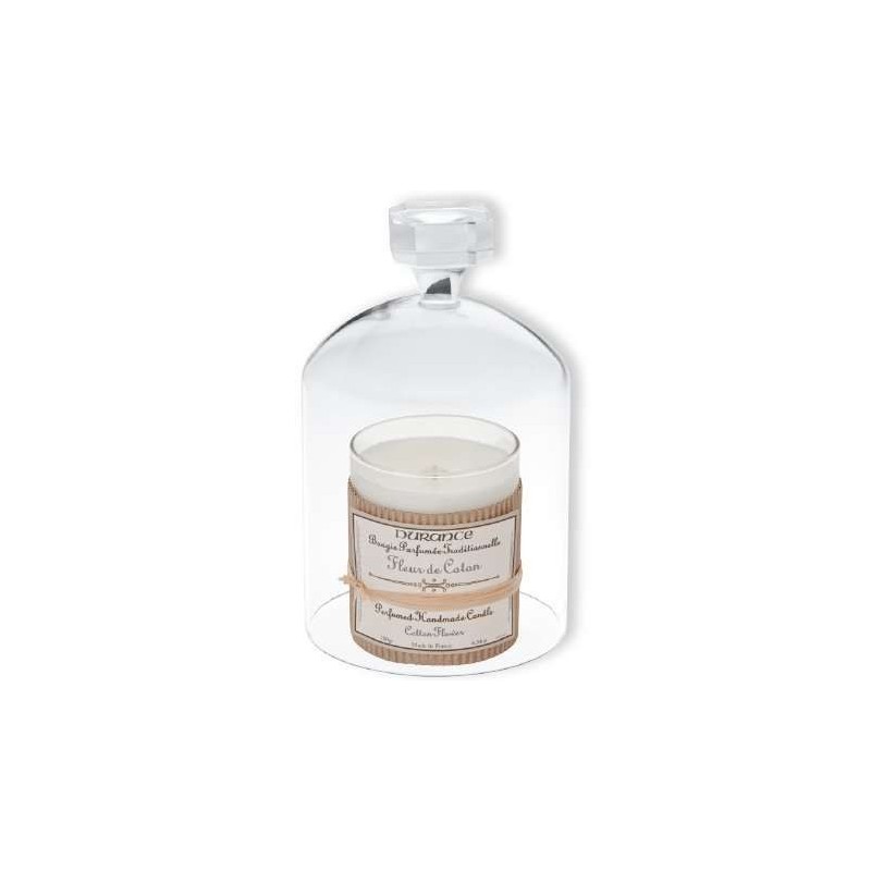 Cloche bougie en verre, DURANCE