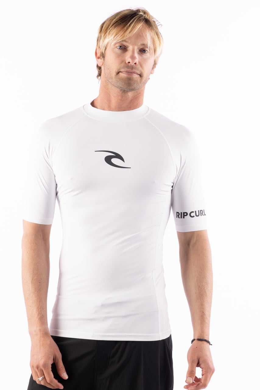 T-shirt anti-UV ajusté à manches courtes pour homme AZ, RIP CURL