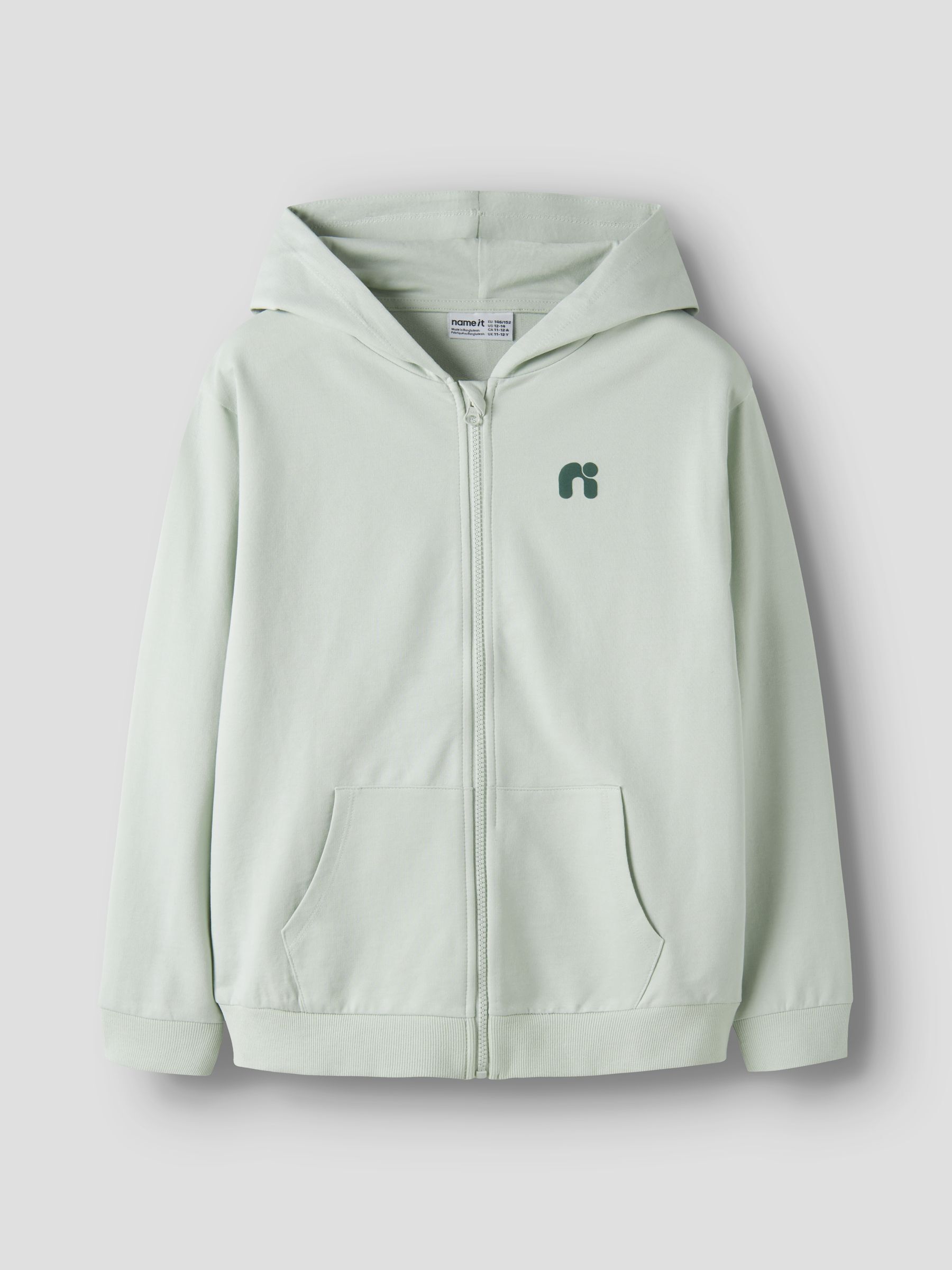 Sweat-Shirt Zippé À Capuche, NAME IT