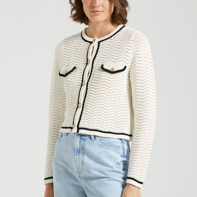 Giany Cotton Buttoned Cardigan SUNCOO