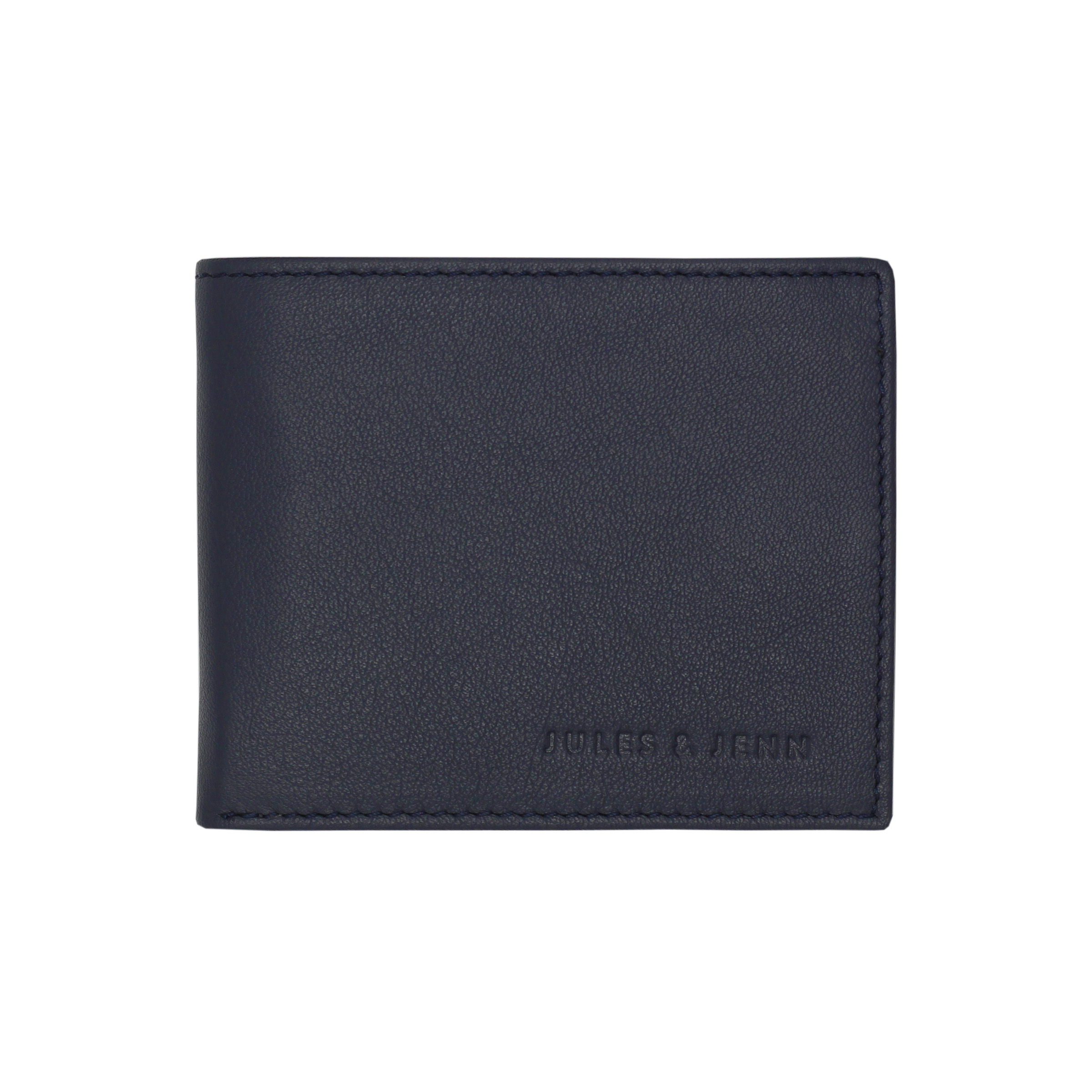 Portefeuille essentiel cuir grainé, JULES & JENN