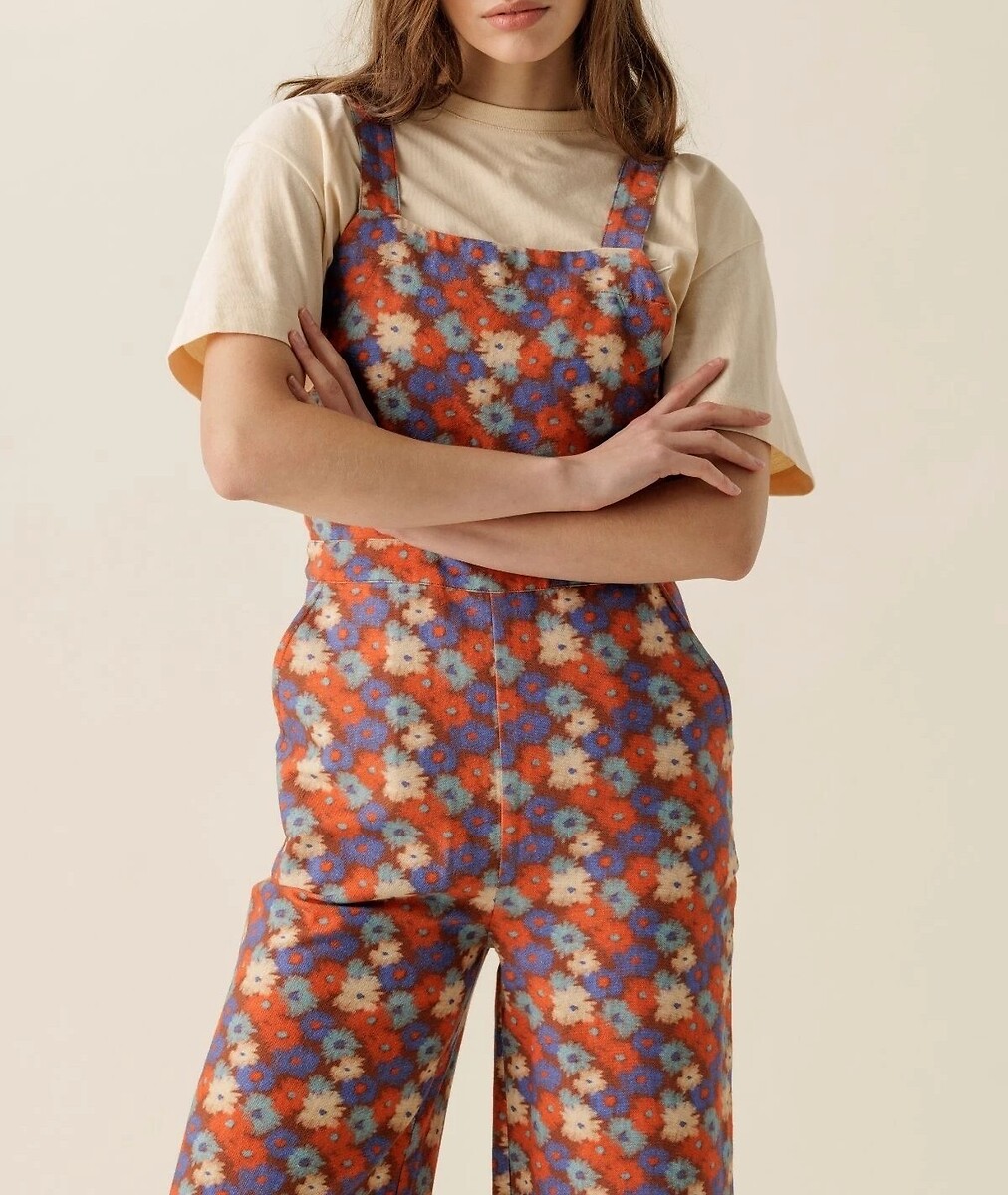 Salopette imprimé floral, SITARA, APACHES COLLECTIONS