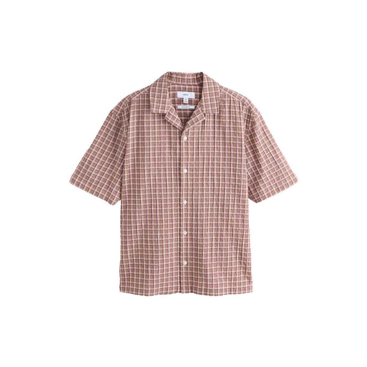 Chemise à carreaux et manches courtes, NEXT