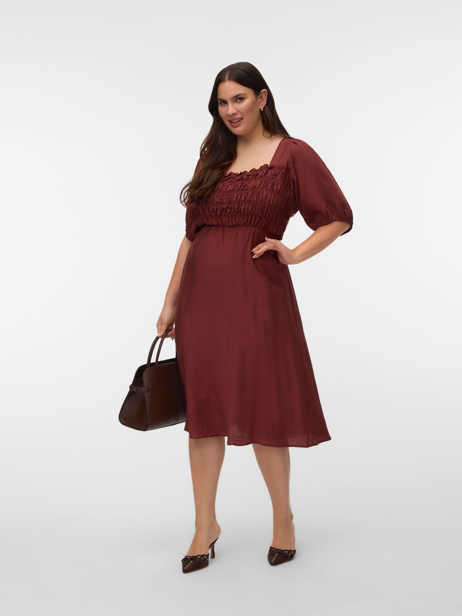 Robe Smockée, VERO MODA