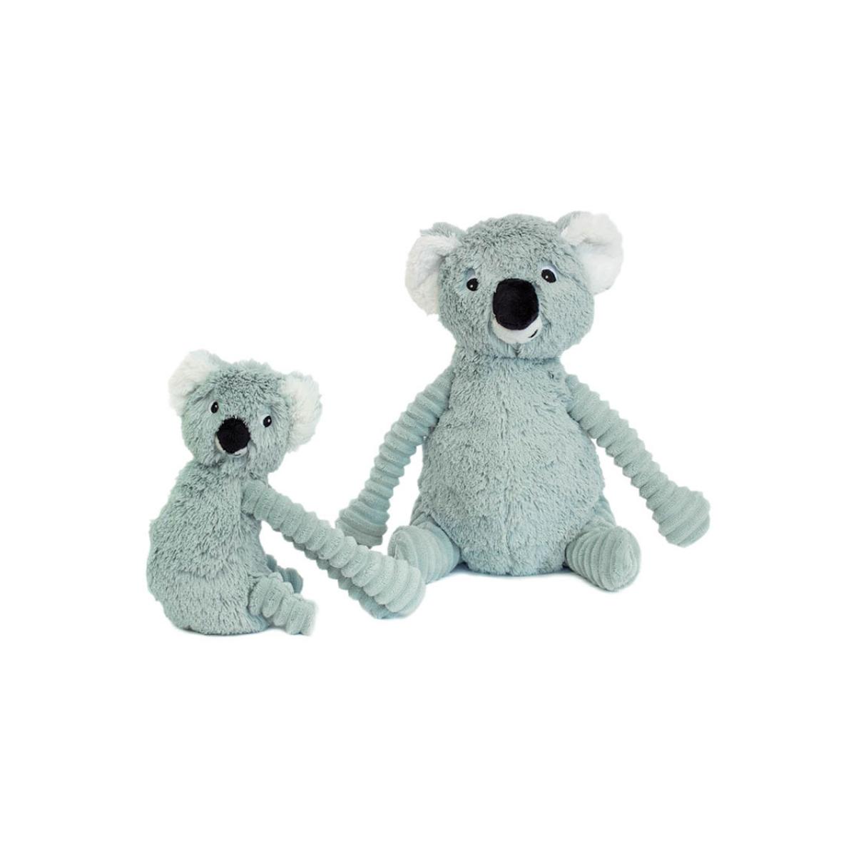 Peluche Trankilou Koala maman et son bébé, LES DEGLINGOS