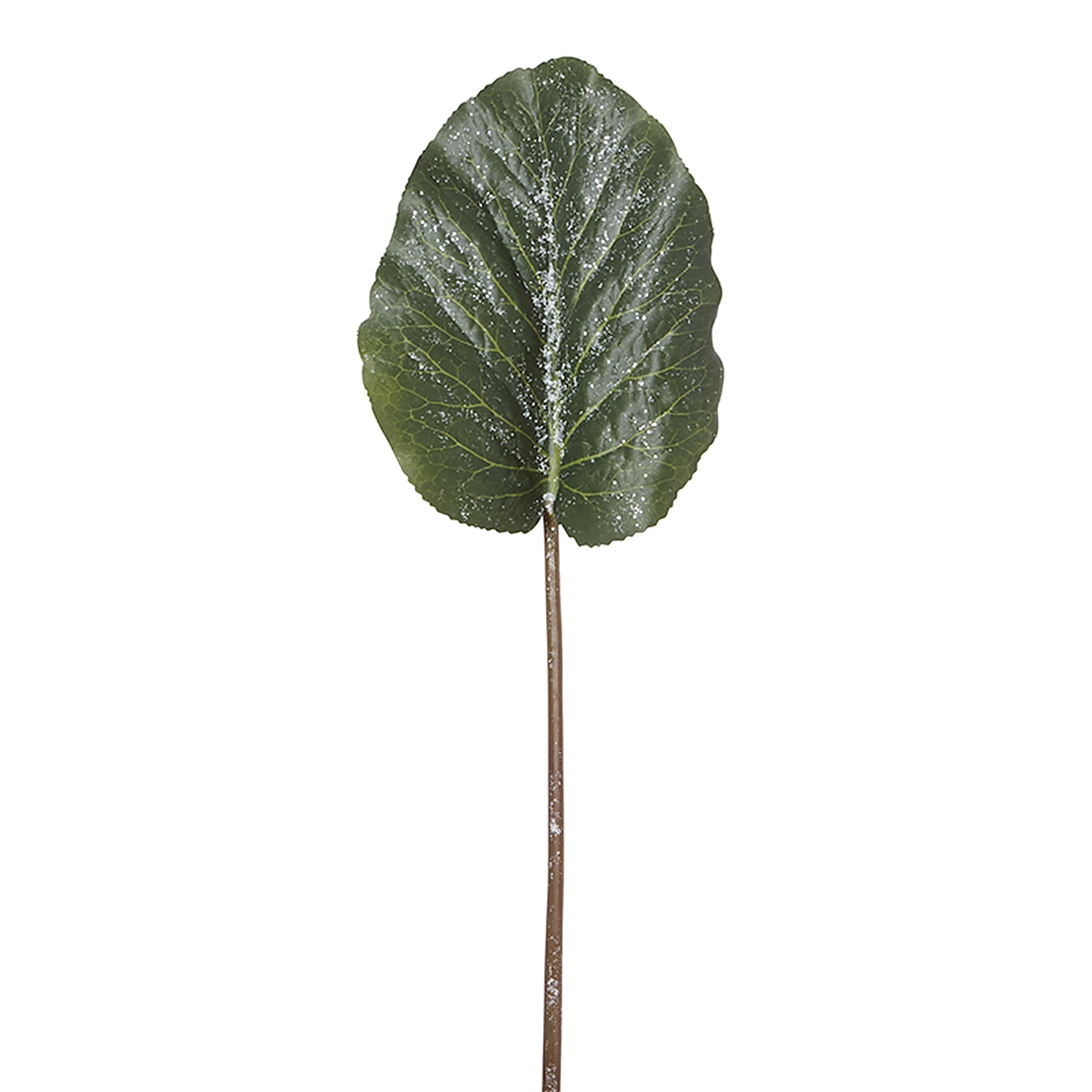 Feuille hosta artificielle givrée H40, SIA DECO