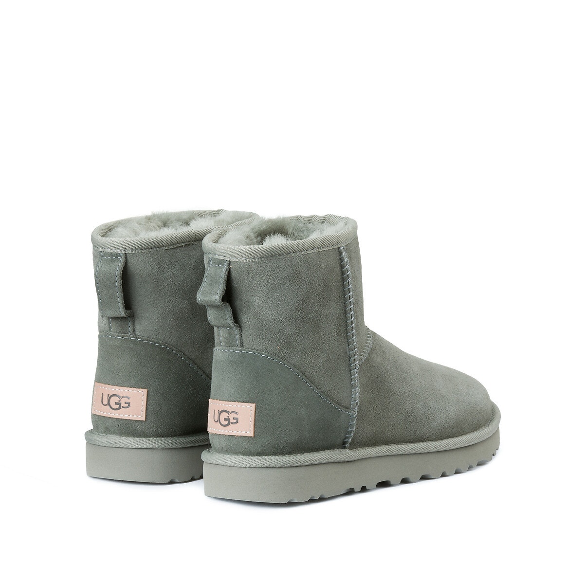 Boots fourr es classic mini ii kaki Ugg La Redoute