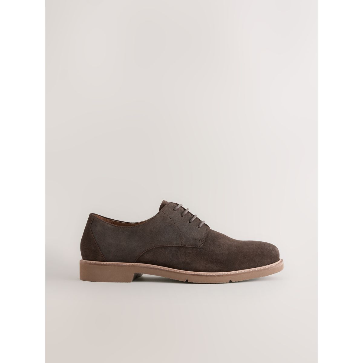 Chaussures derby en daim ultra-légères, NEXT